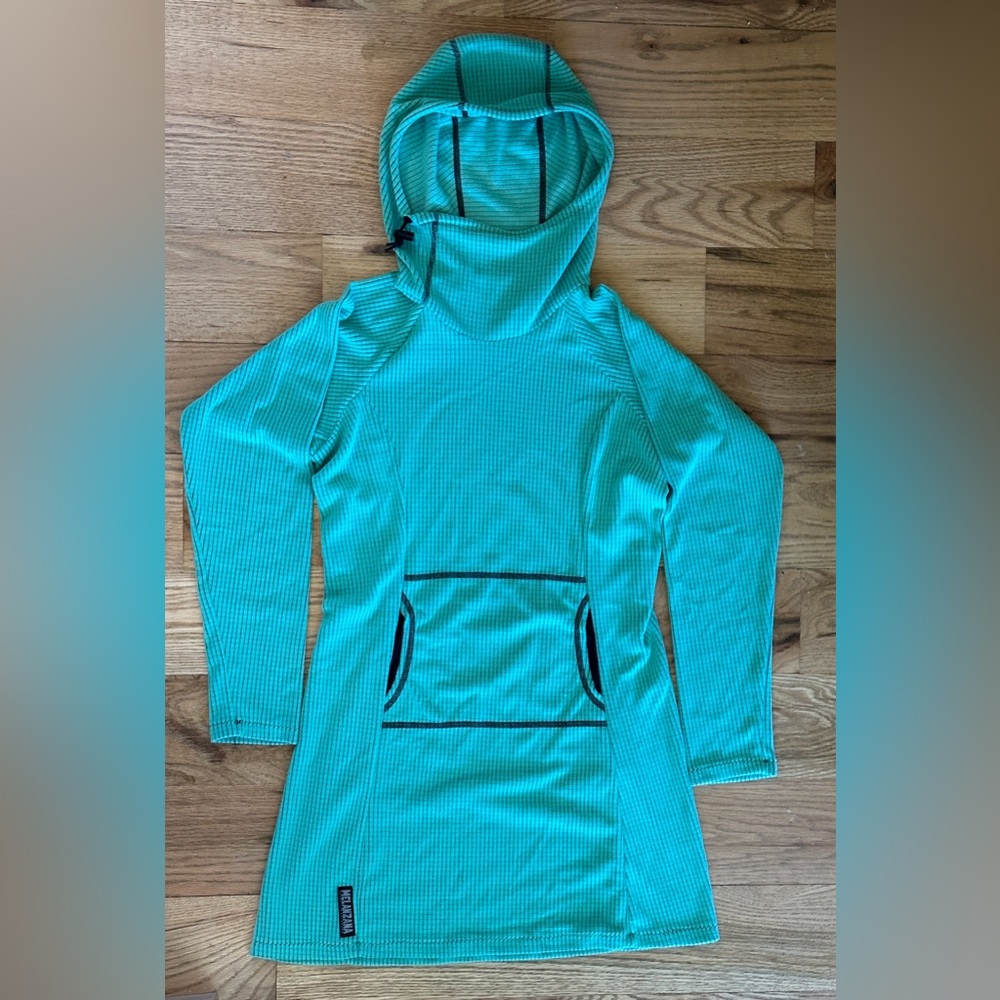 Melanzana micro grid dress